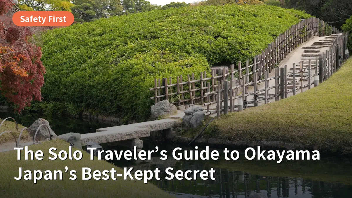 Beyond Kyoto: Why Solo Travelers Are Flocking to Okayama’s Quiet Streets