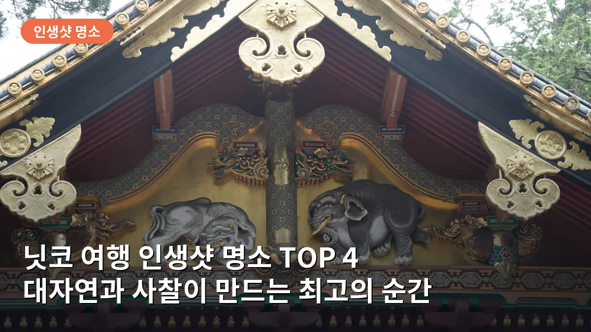 닛코 여행 인생샷 명소 TOP 4: 도쿄 근교에서 만나는 대자연과 고즈넉한 사찰
