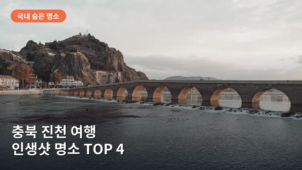 충북 진천 여행 가볼 만한 곳 TOP 4: 자연 속 힐링과 인생샷을 담는 숨은 명소 리스트